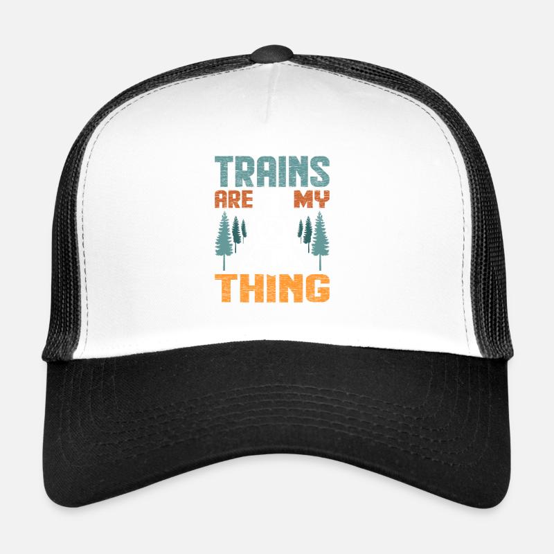 Zug - Trucker Cap - Weiß/Schwarz