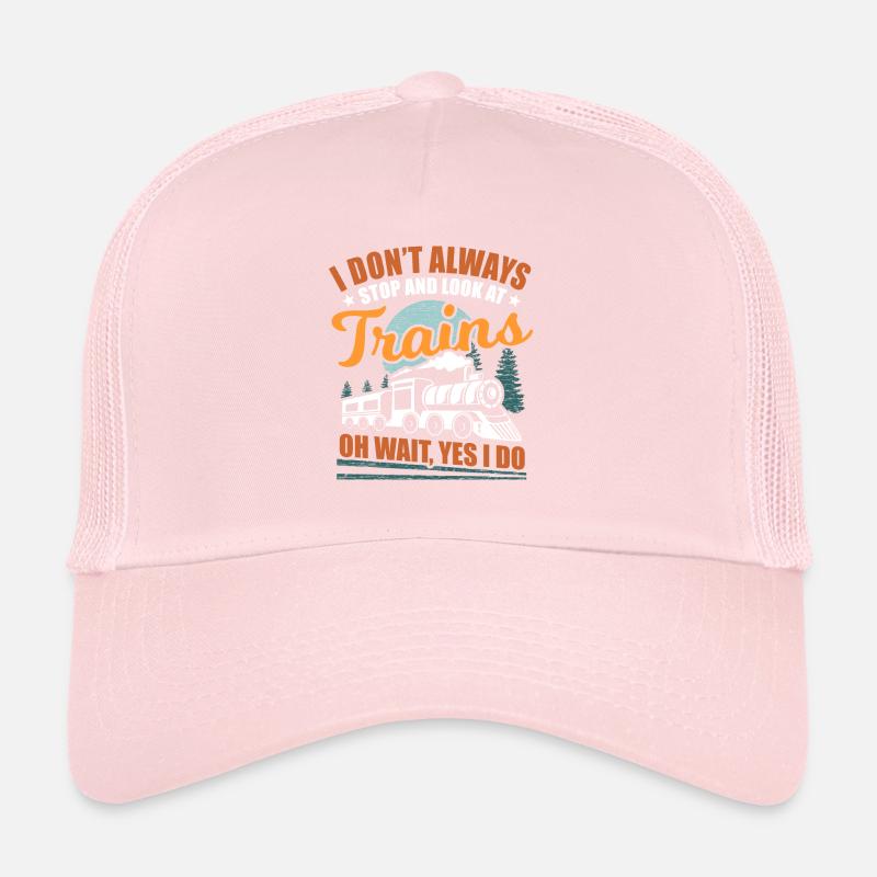 Train trains modèle de chemin de fer Casquette trucker 