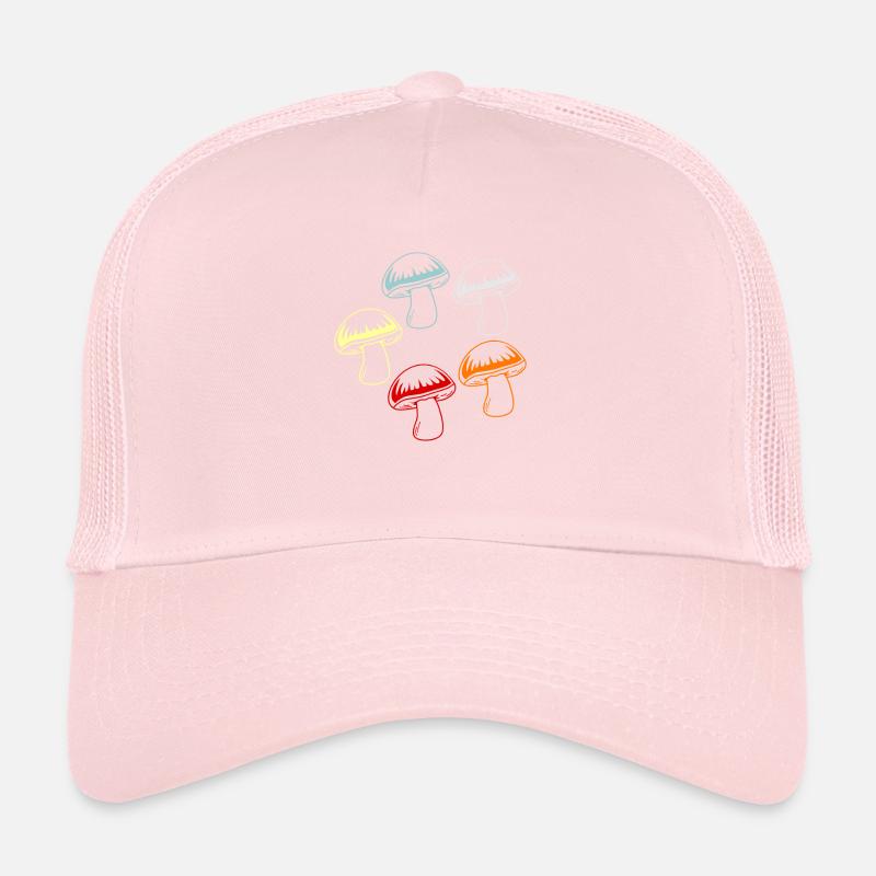 Mushroom Trucker Cap
