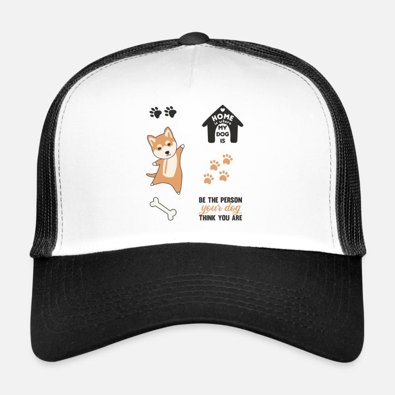 Ensemble d'autocollants de chien mignon Pack d'autocollants de chiens de Shiba Casquette trucker 