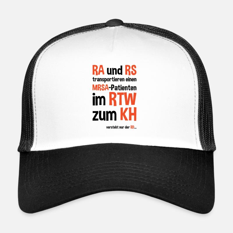Rettungsassistent Rettungssanitäter Spruch Trucker Cap