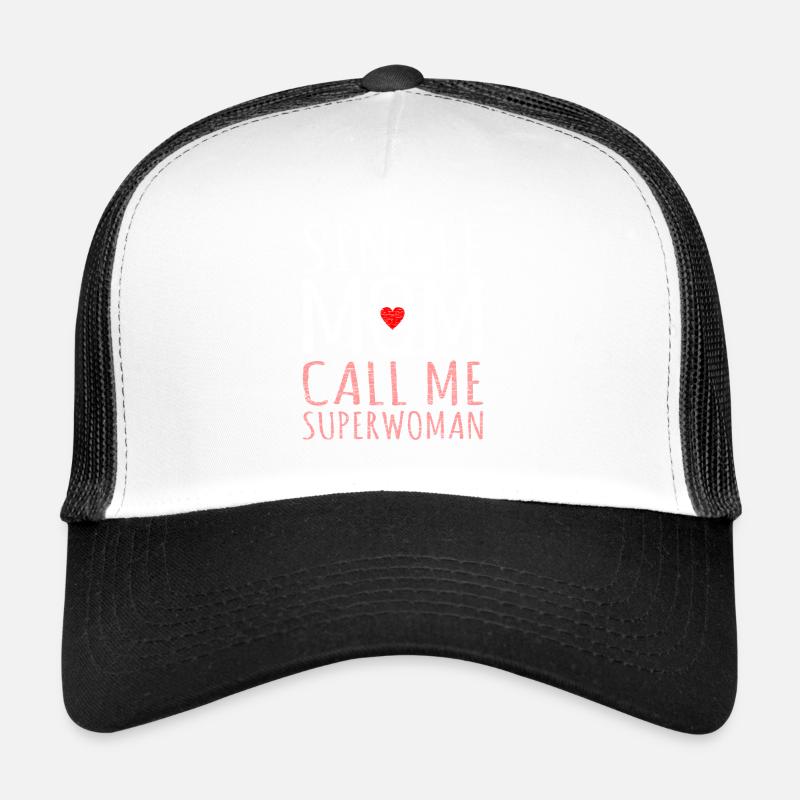 Mère mère célibataire Casquette trucker 