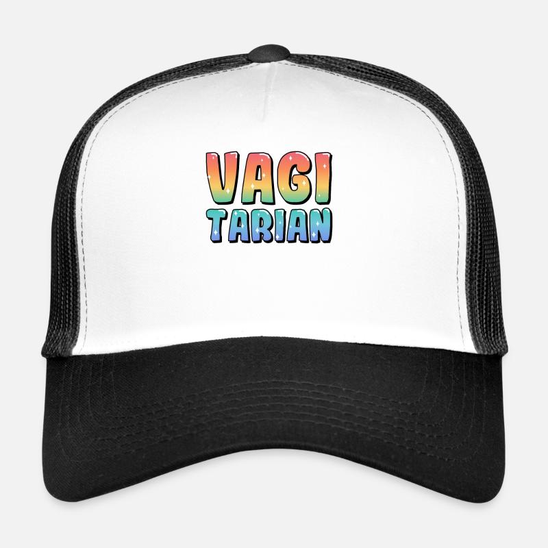 Vagitarian Lesbisch LGBT Lesben Pride Trucker Cap