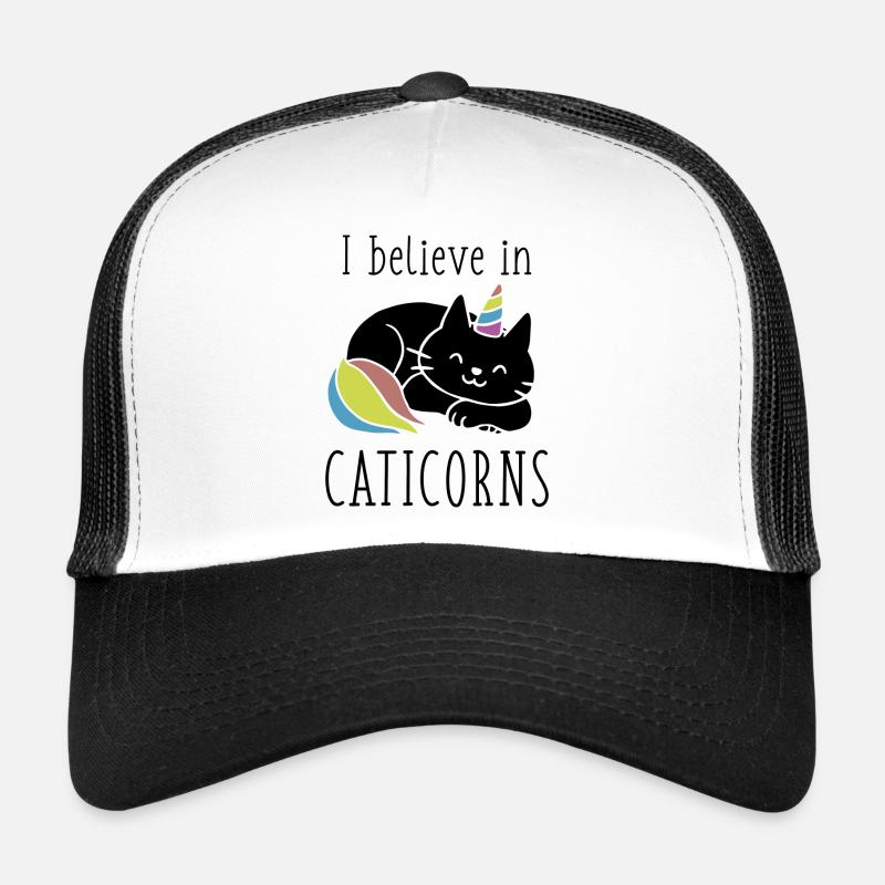 I Believe In Caticorns Trucker Cap