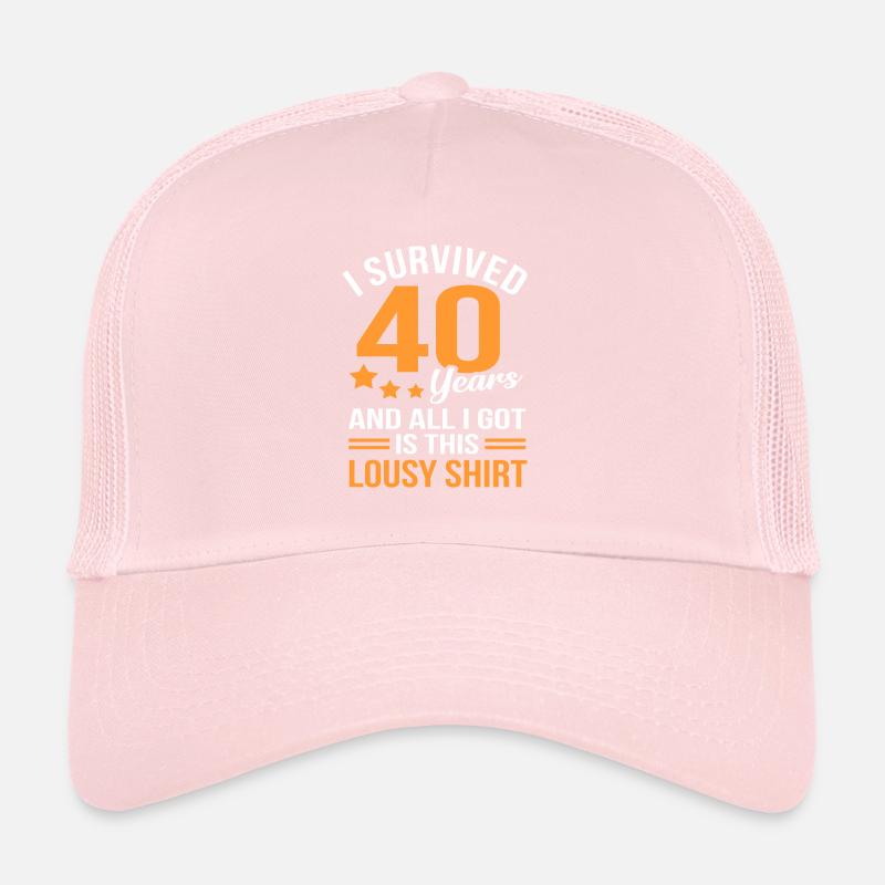 40e anniversaire Casquette trucker 