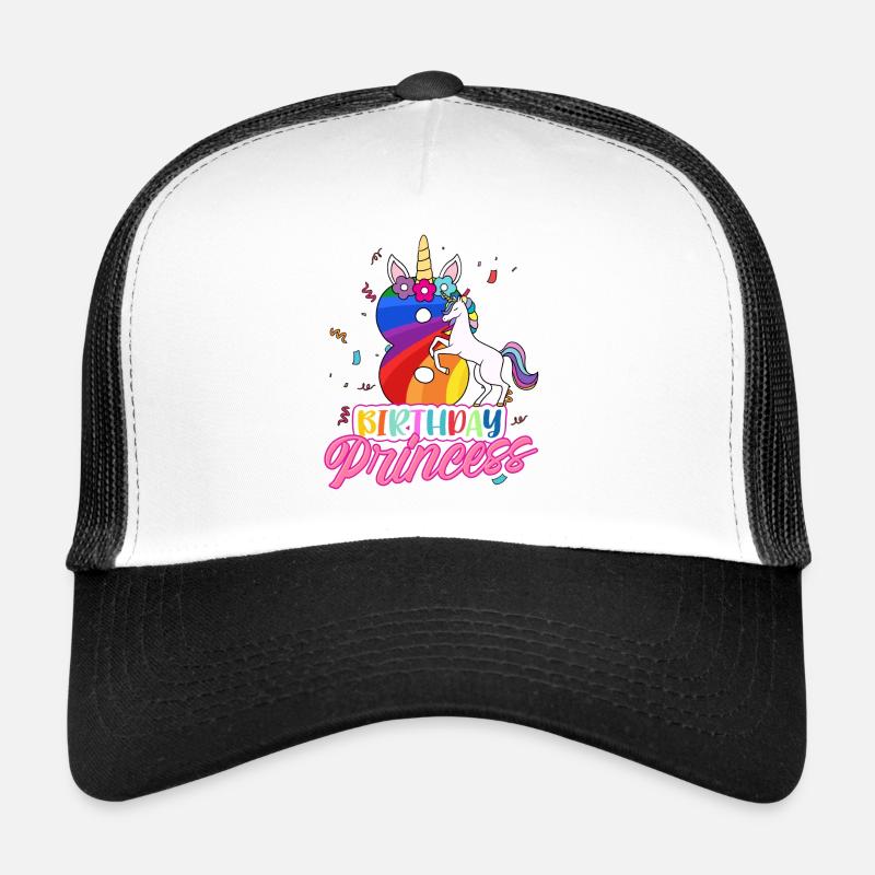 Fille du 8ème anniversaire Casquette trucker 