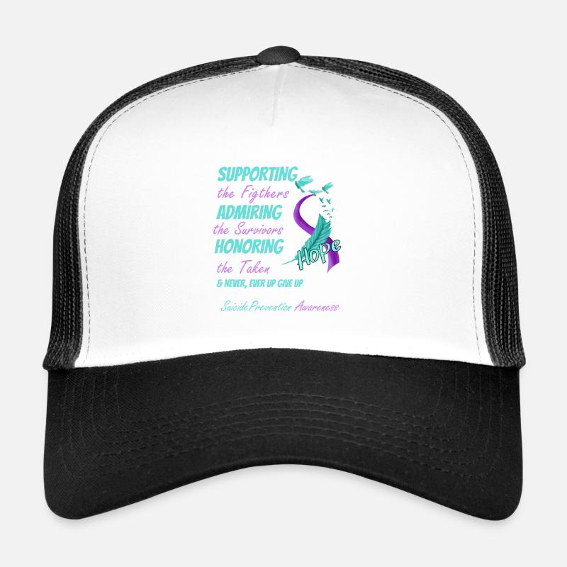 Help against suicide Gift Trucker Cap