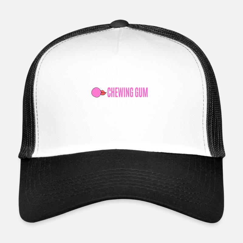Chewing-gum Casquette trucker 