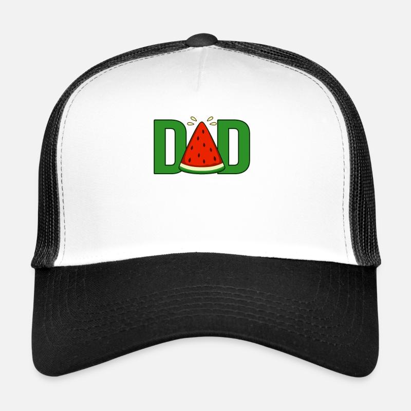 Watermelon - Trucker Cap - white/black