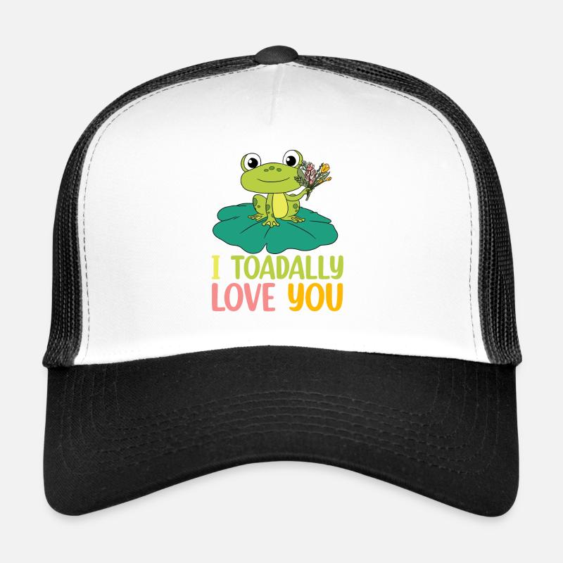 Frog - Trucker Cap - white/black