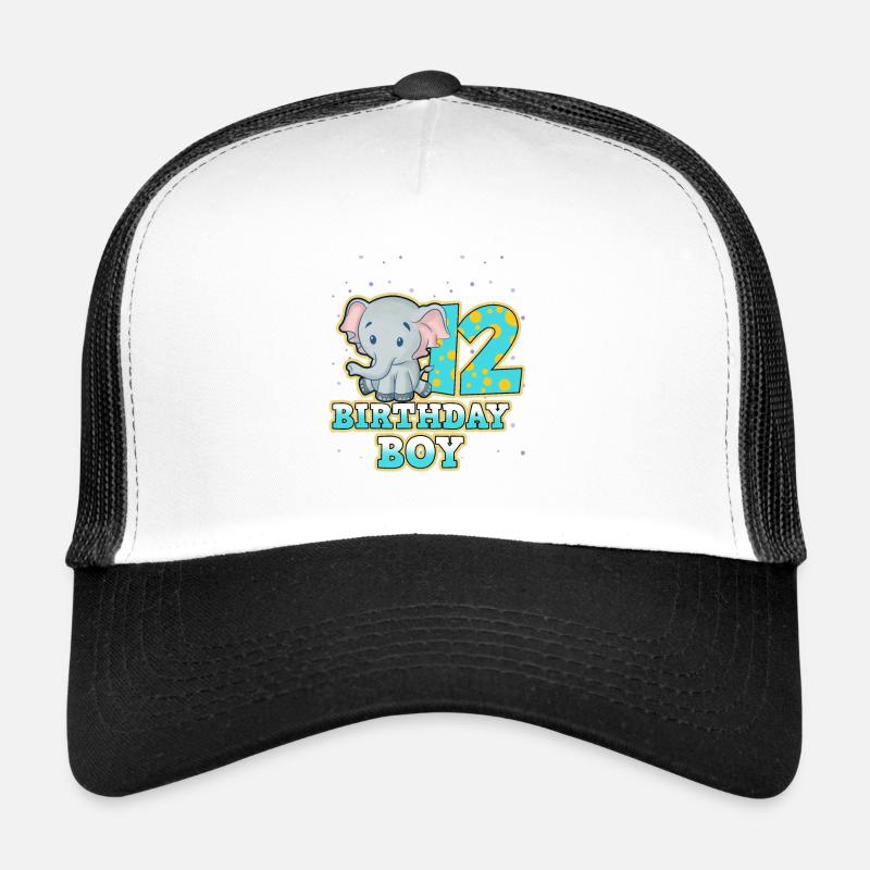 Anniversaire 12 Casquette trucker 