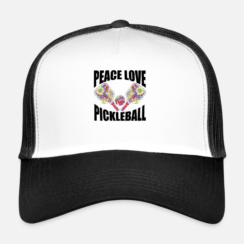 Conception de pagaie pickleball Casquette trucker 