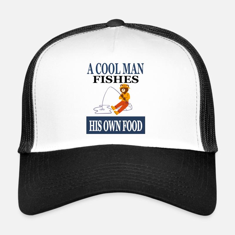 Pêcheur Pêche Poisson Idée Cadeau Casquette trucker 