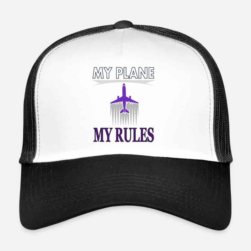 Mon avion mes règles volent cadeau Casquette trucker 