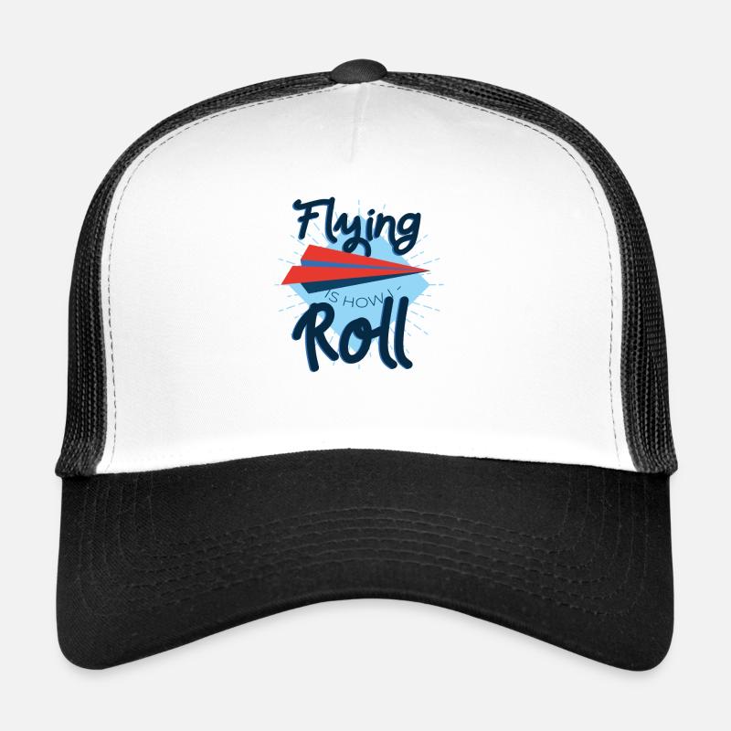 Papier-Flugzeug-Pilot Mathe-Lehrer lustige Trucker Cap