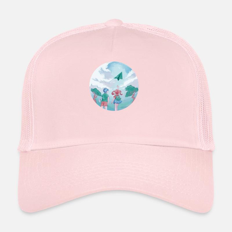 Papier-Flugzeug-Pilot Lehrer-Schulkinder Trucker Cap