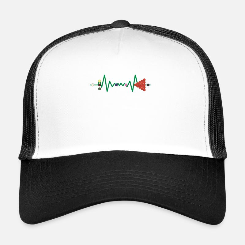 Jeu de snooker gamer Table de snooker Balles de snooker Casquette trucker 