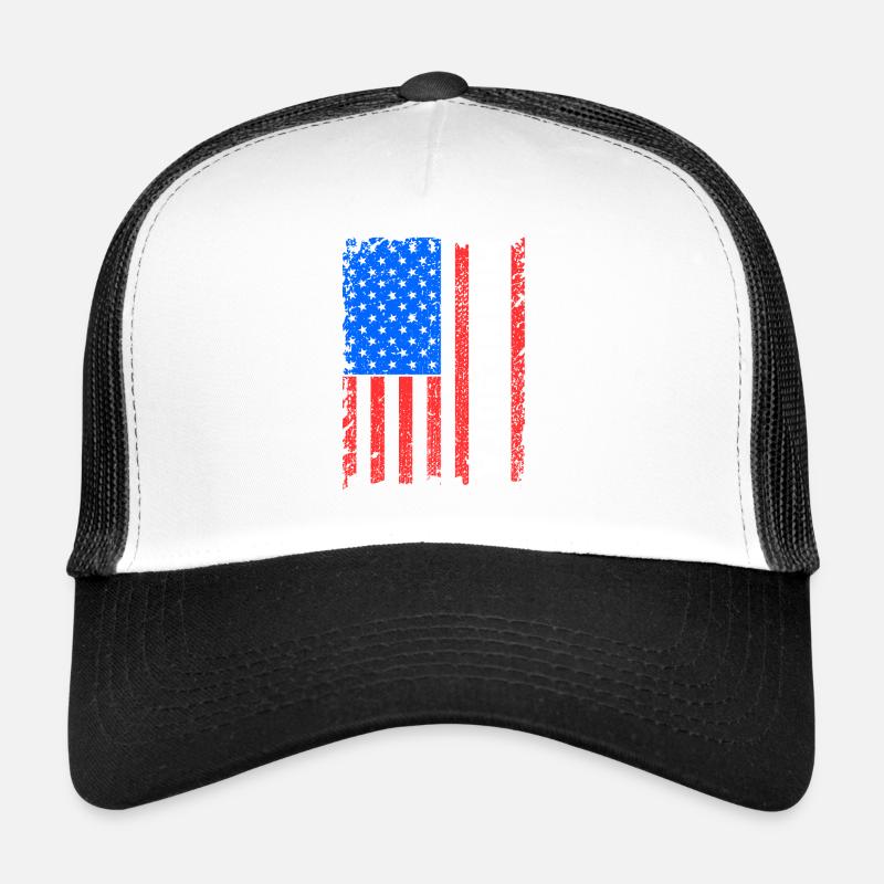 Cadeau du drapeau du Minnesota Usa Casquette trucker 