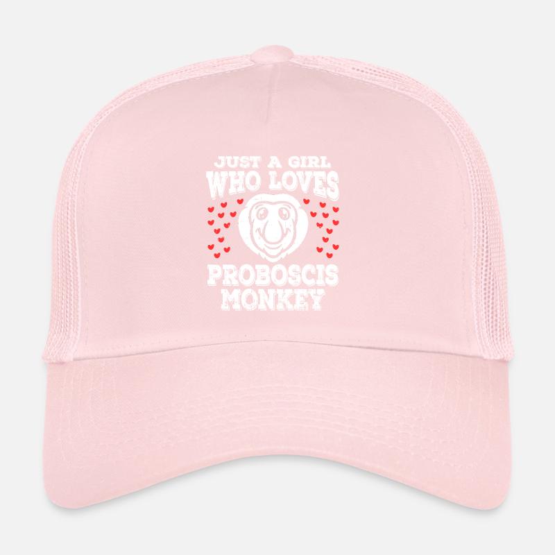 Proboscis-Affe Langnase Trucker Cap