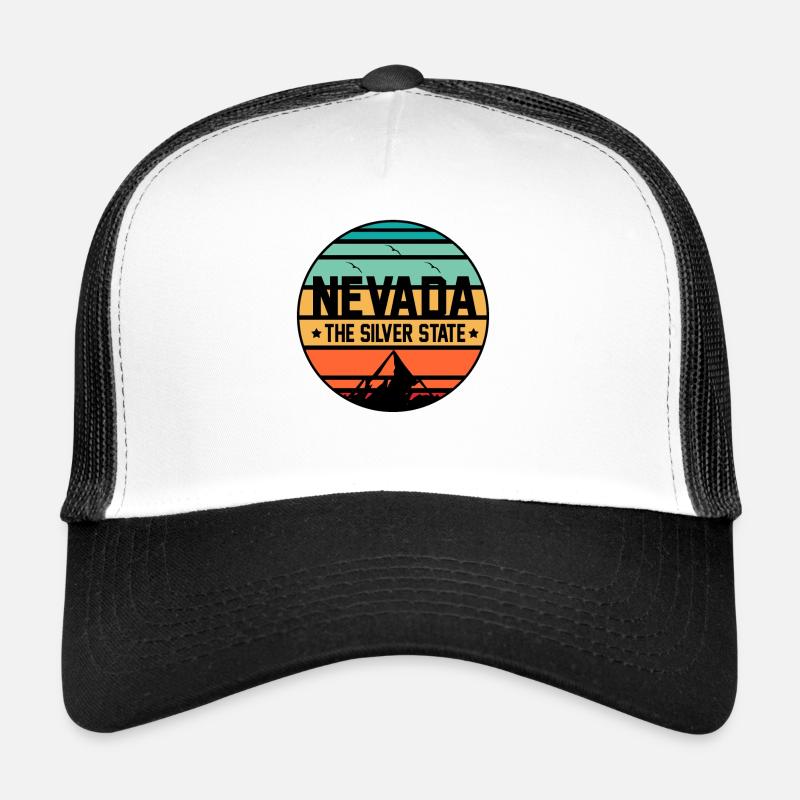 Nevada Das Silberne Staatsgeschenk Trucker Cap