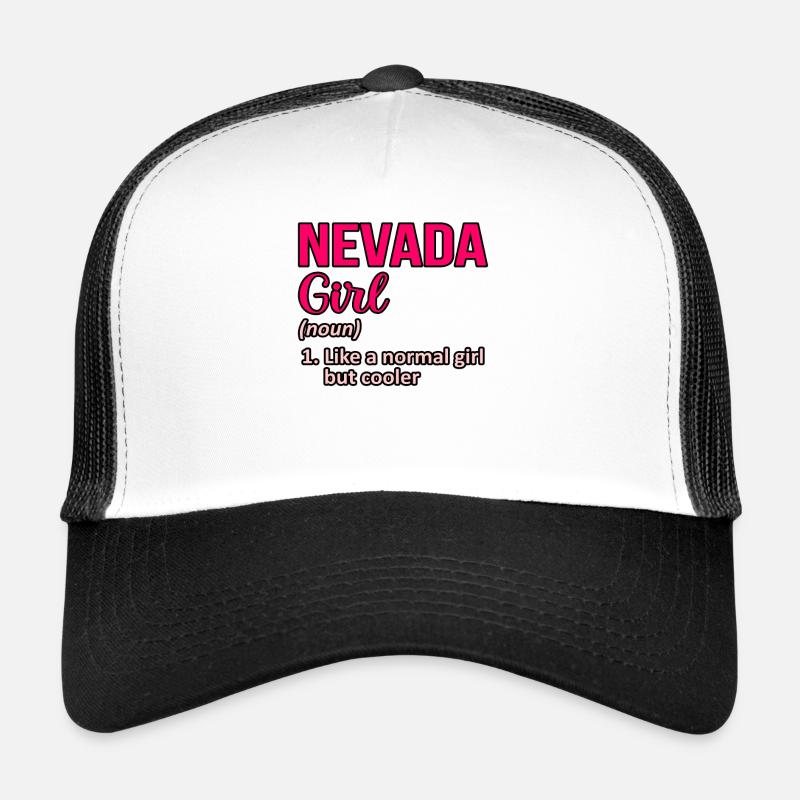 Cadeau de fille Cool Nevada Casquette trucker 