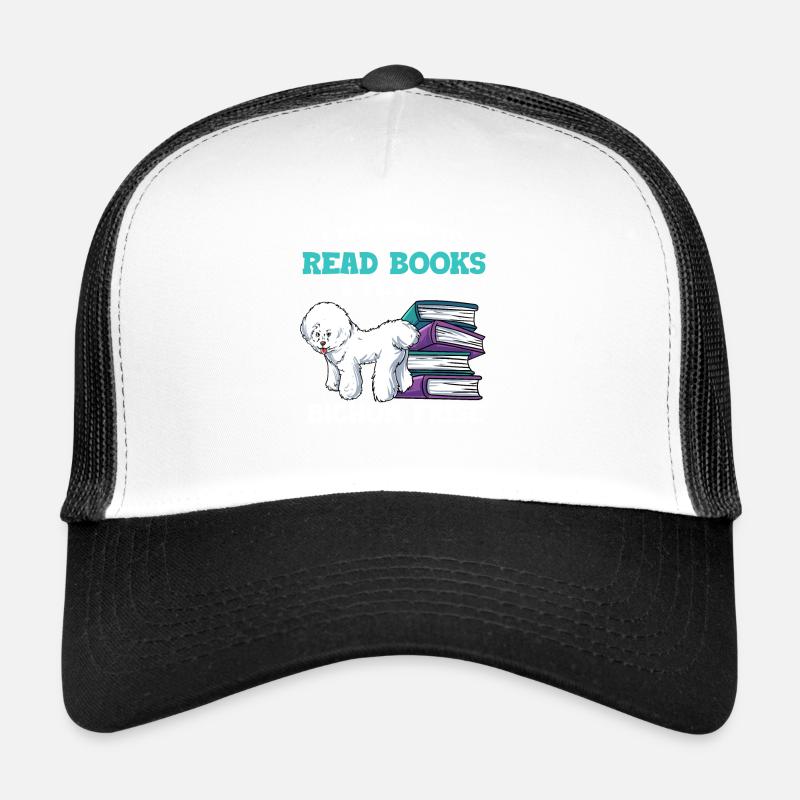 Lesen - Trucker Cap - Weiß/Schwarz