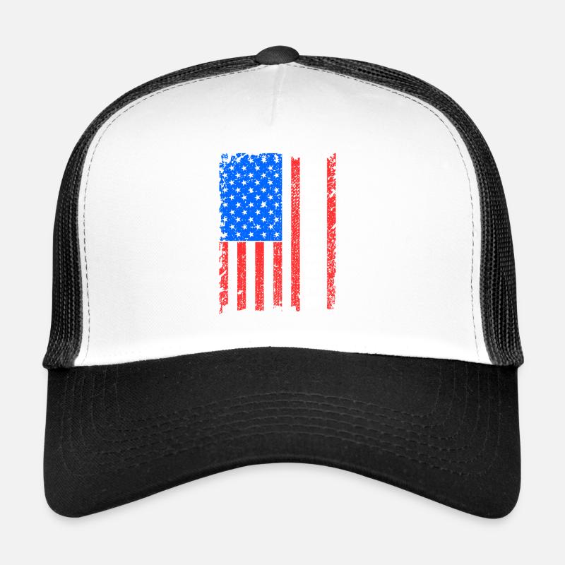 Tennessee Usa flags gift Trucker Cap