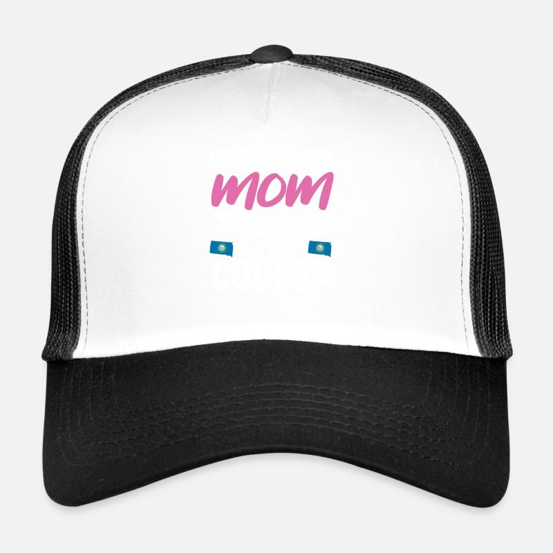 Cadeau de maman du Dakota du Sud Casquette trucker 