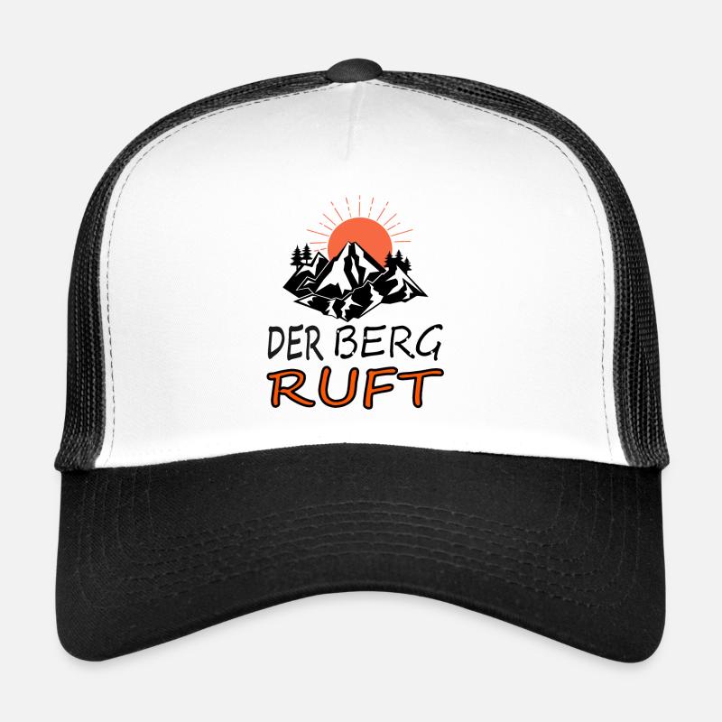 Bergsteigen klettern Wanderer Bergsteiger Berge Trucker Cap