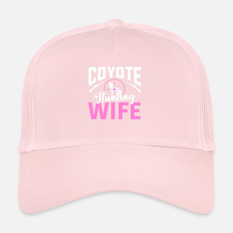 Femme chasseuse de coyote Casquette trucker 