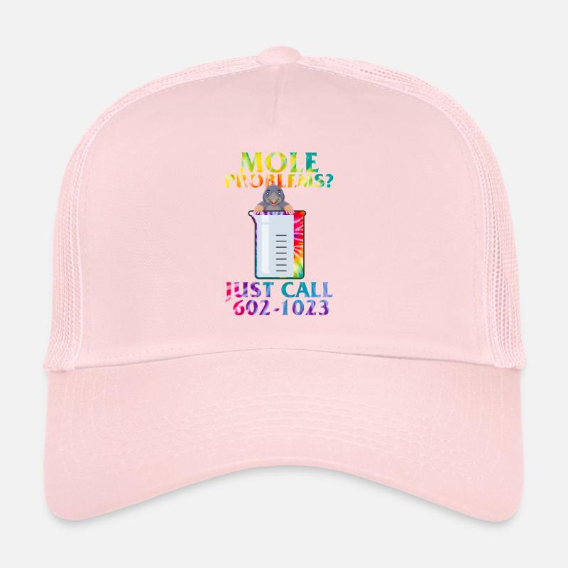 Mole Day Beaker Cute Mole Rat Problems Just Call Trucker Cap