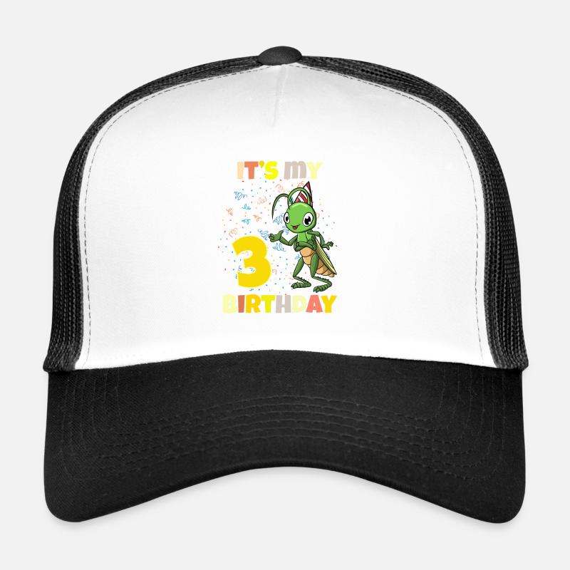 C’est ma sauterelle de 3ème anniversaire Casquette trucker 
