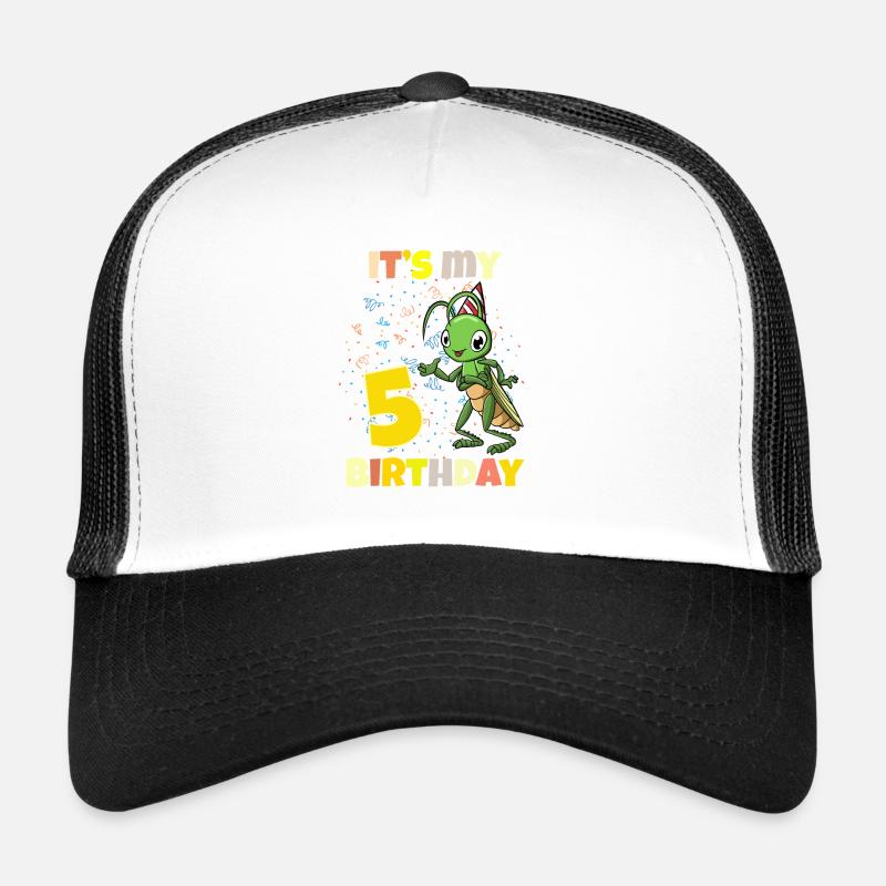 C’est ma sauterelle de 5ème anniversaire Casquette trucker 
