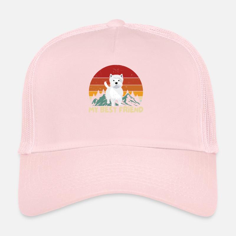 West Highland Terrier Casquette trucker 