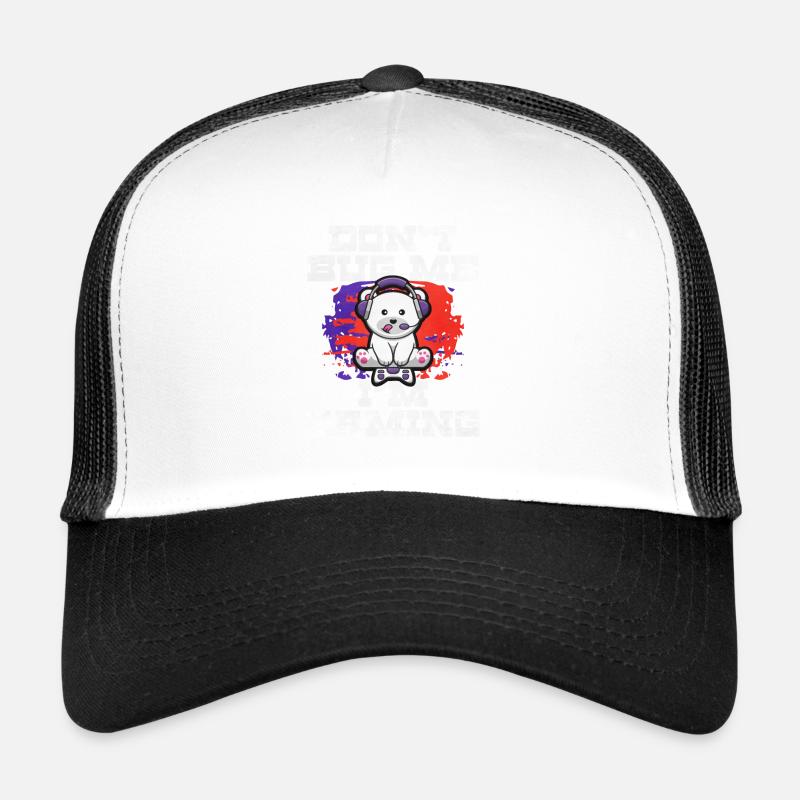 Zocken Gaming Computer Spiele Geschenk Trucker Cap