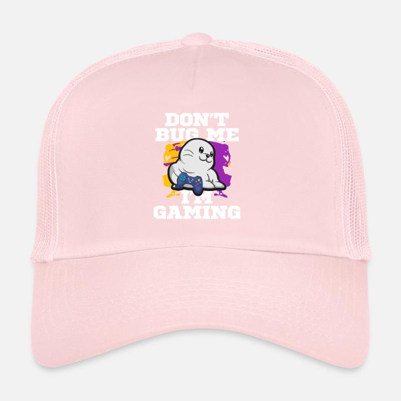 Zocken Gaming Computer Spiele Geschenk Trucker Cap