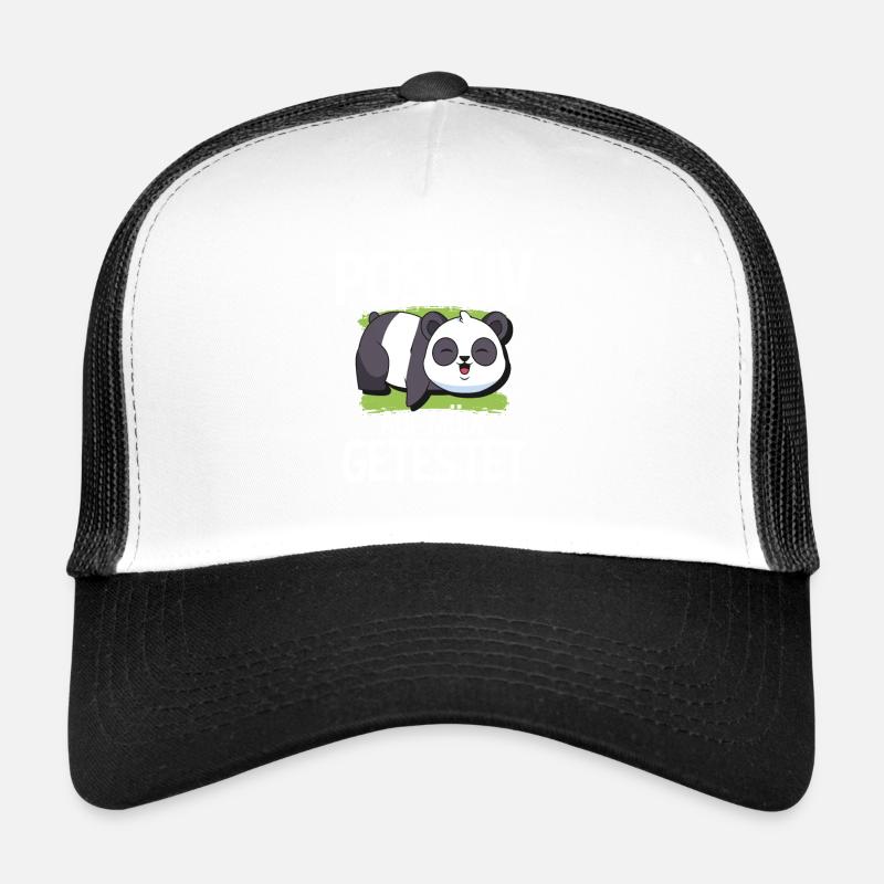 Positiv Auf Müde Getestet Panda Trucker Cap