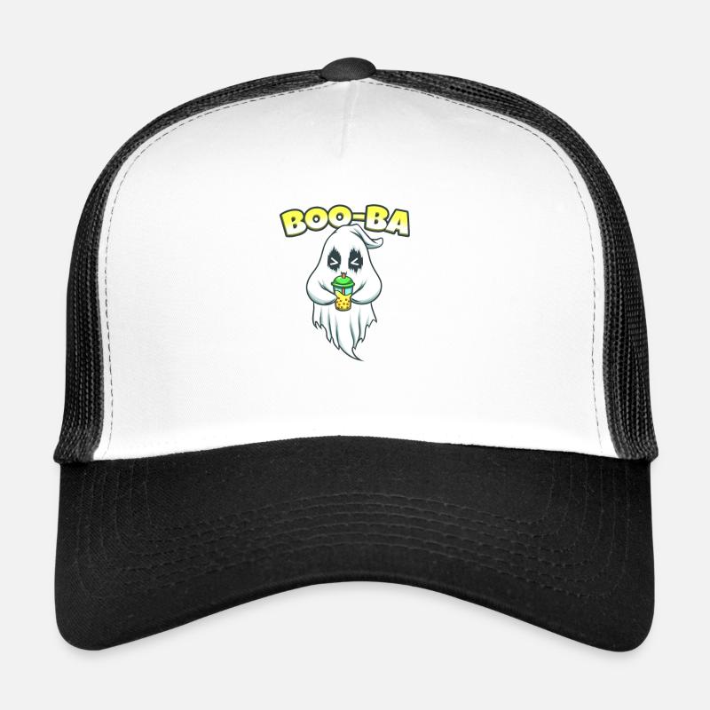 Boo Ba Ghost Bubble Tea Casquette trucker 