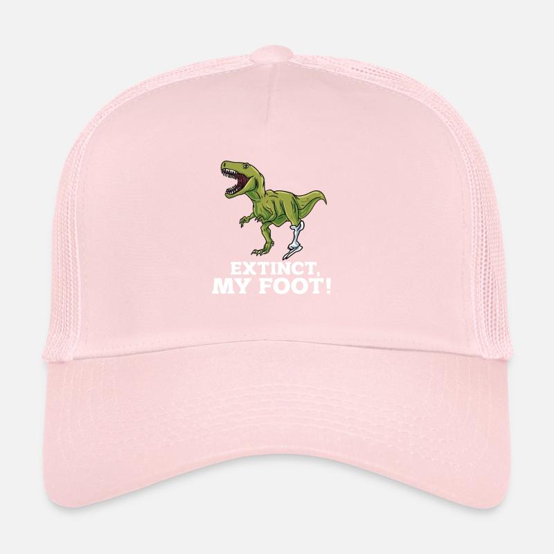 A leg joke humor gift Trucker Cap
