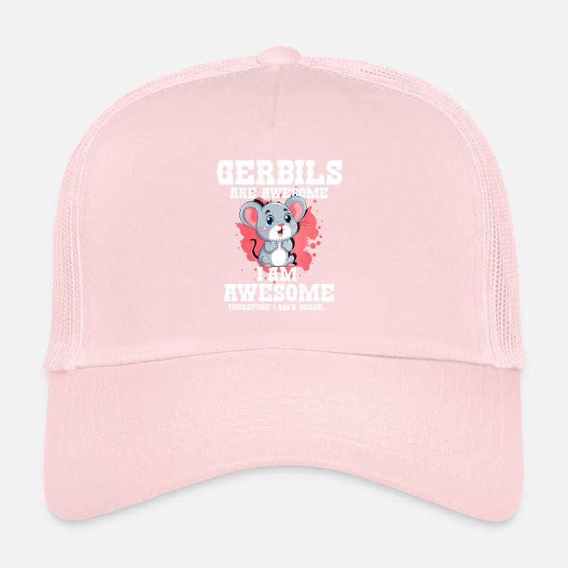 Gerbil Mouse Gift Trucker Cap