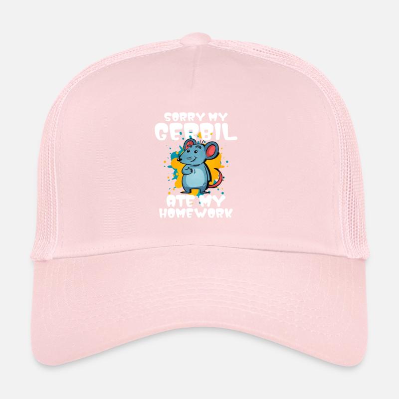 Gerbil Mouse Gift Trucker Cap