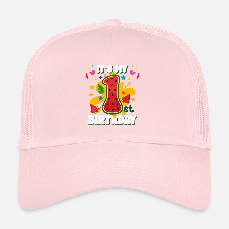 1. Geburtstag Wassermelone Sommer Geschenk Trucker Cap