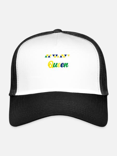 Brasilien - Trucker Cap - Weiß/Schwarz