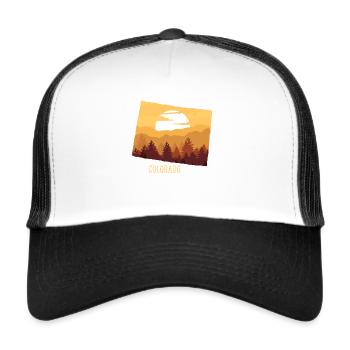 colorado - Trucker Cap - Weiß/Schwarz - Vorne
