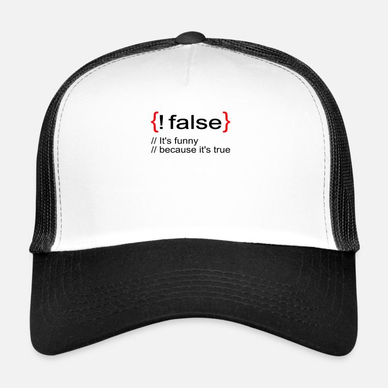 Drôle Lol Nerd Informaticien Casquette trucker 