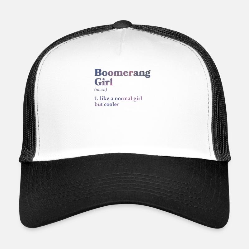 Boomerang Casquette trucker 