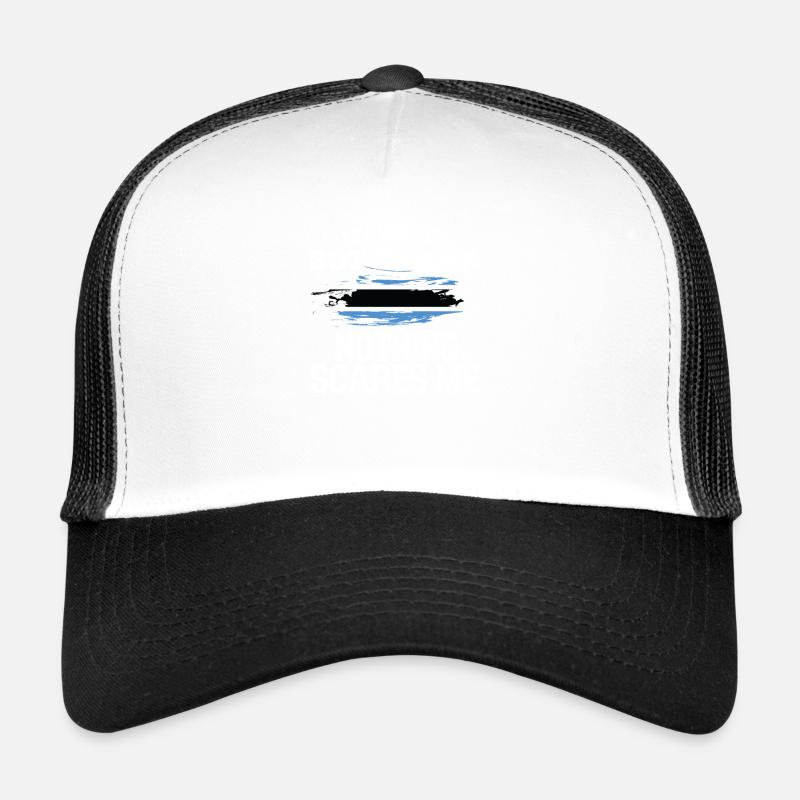 Botswana Ehefrau - Trucker Cap - Weiß/Schwarz