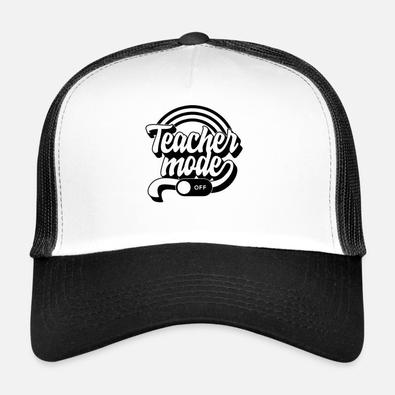 Chemise du dernier jour de l’école, mode enseignant hors tee, Casquette trucker 