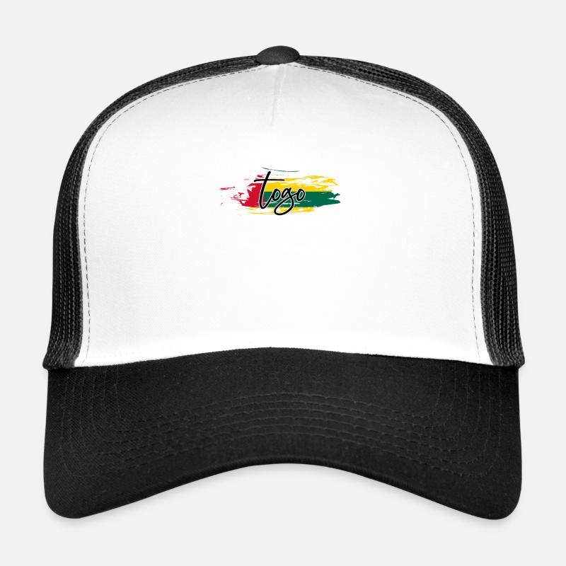 Togo - Trucker Cap - Weiß/Schwarz