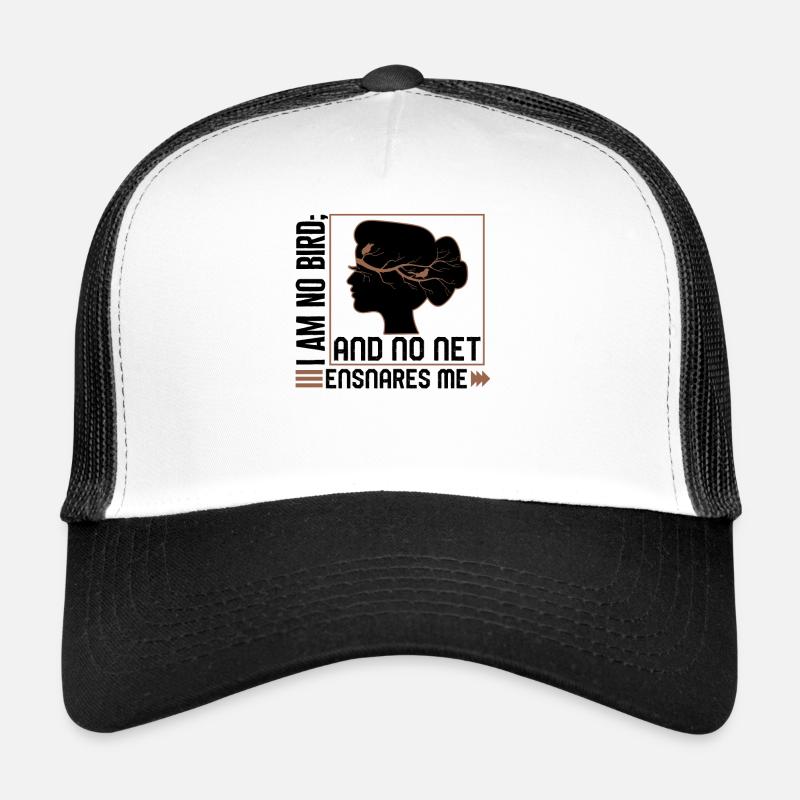 Book Shirt, I Am No Bird And No Net me piège Casquette trucker 